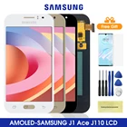 4,3 ''оригинальный J110 ЖК-дисплей для SAMSUNG Galaxy J1 Ace J110 ЖК-дисплей сенсорный экран дигитайзер в сборе для Samsung J110H J110F J110M