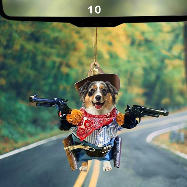 1PC 32Styles Dog Hanging Ornament Cute Funny Cartoon Pendant Key Chain  Animal Pendant Car Rear View Mirror Backpack Accessories - купить по  выгодной цене | AliExpress