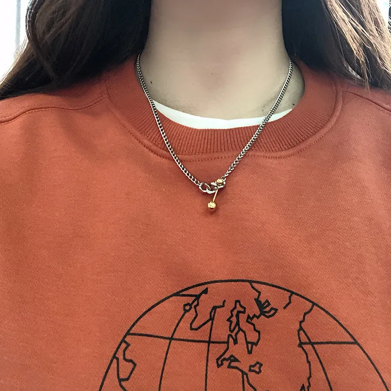 Ожерелье Amaiyllis женское 14 к в стиле панк | Украшения и аксессуары