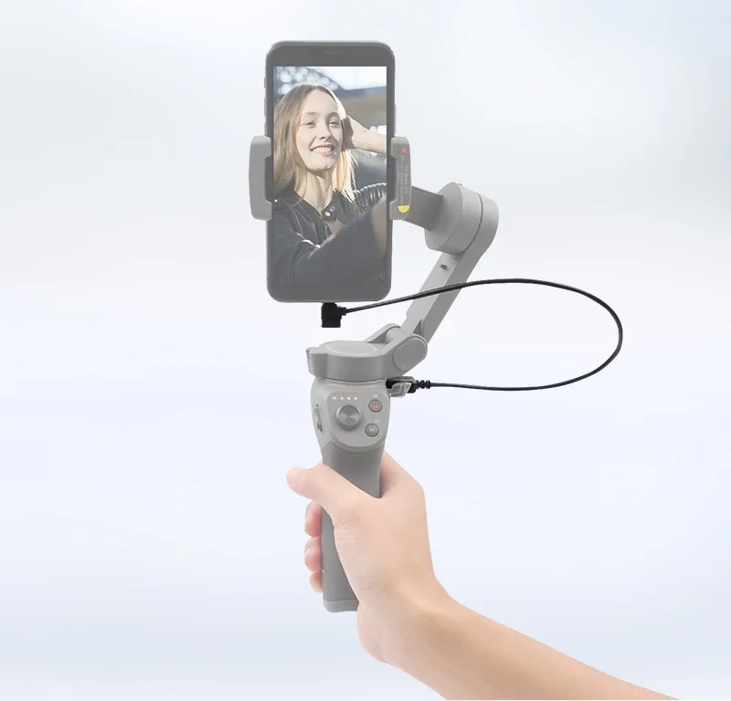 Для DJI OSMO Mobile 3 ручной карданный стабилизатор зарядный кабель 35 см локоть USB зарядное устройство подключить провод DJI OSMO Мобильные аксессуары