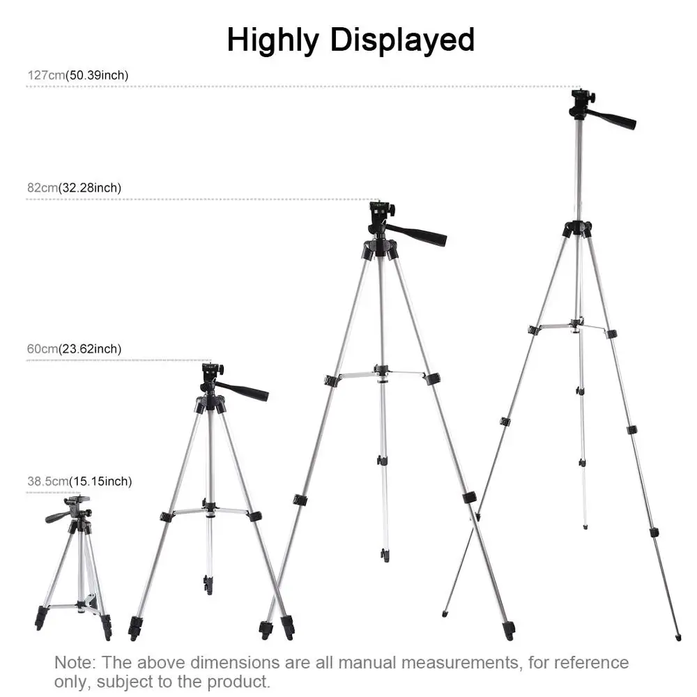 PULUZ штатив + прямой трансляции двойной кронштейн для мобильного телефона 6 2