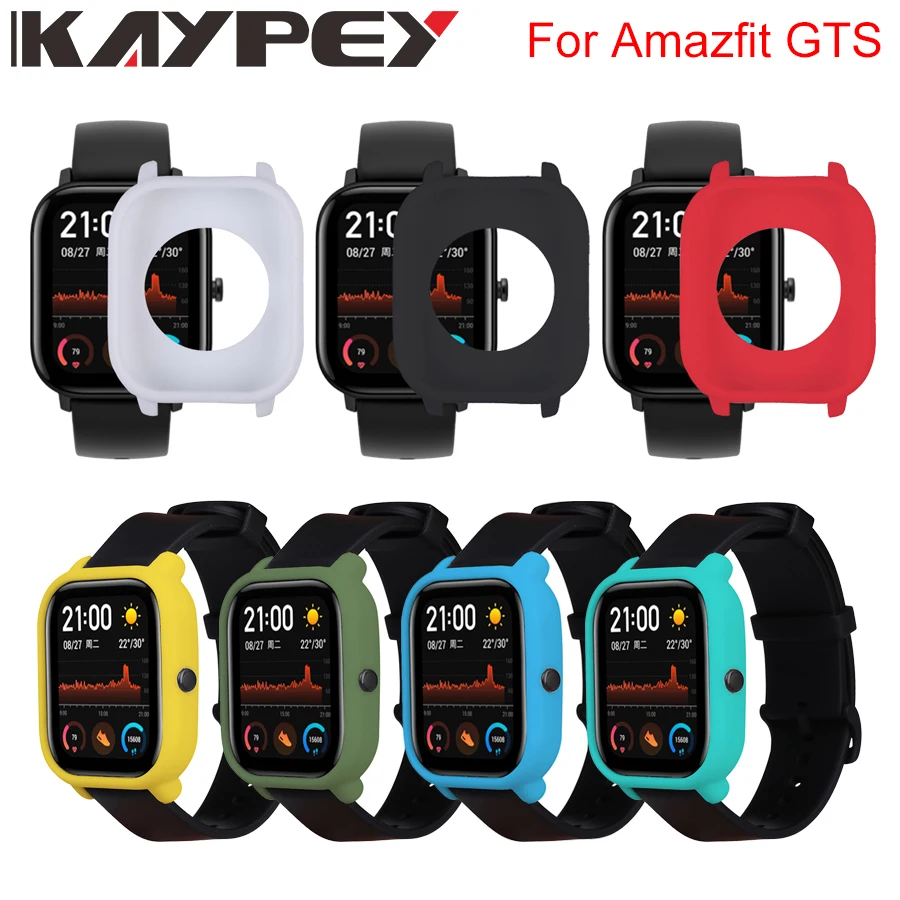 Защитный чехол для часов Xiaomi Amazfit GTS мягкий силиконовый рамка бампер защита Huami