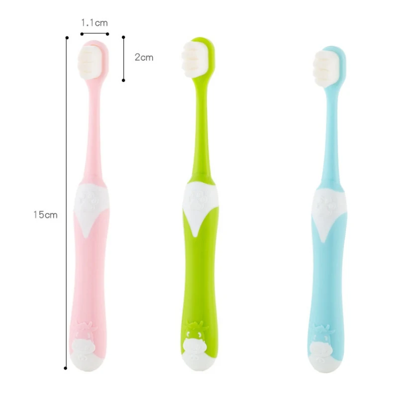 

1PC Ultra-fine Soft Toothbrush Deep Cleaning Portable Travel Brush Million Nano Bristle Kids Baby Tooth Brush Teeth