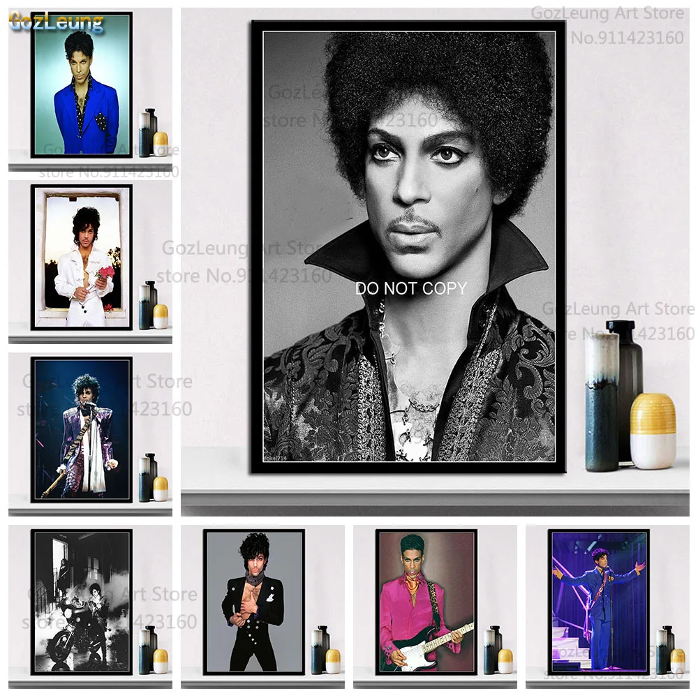 Принц Роджерс Нельсон плакат музыкальной звезды холст картины Горячая настенные