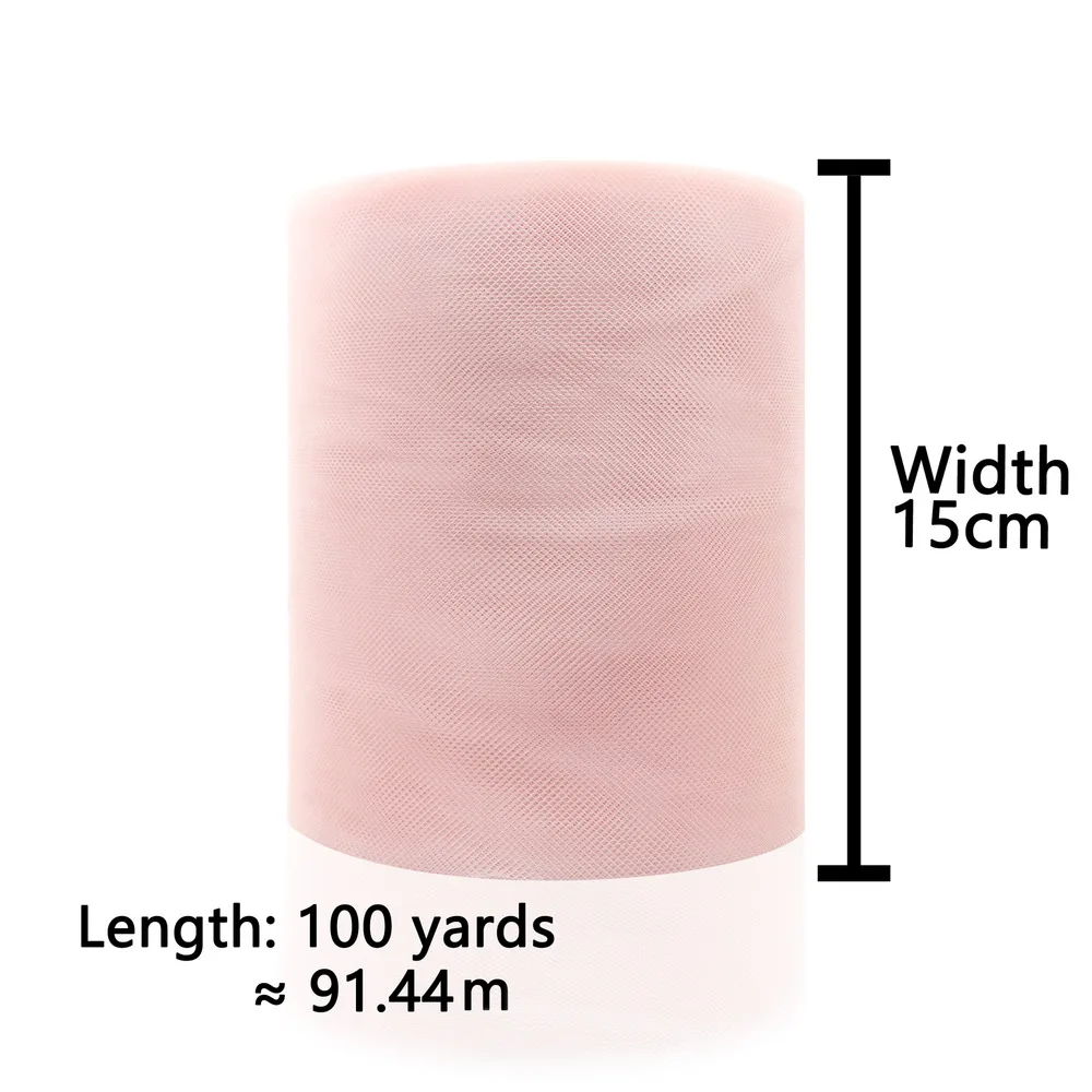 63 Цвета 15 см 100 Двор скрученный тюль ткань для рукоделия Свадебная вечеринка