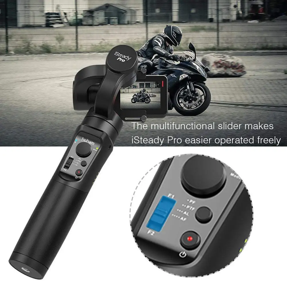 Hohem iSteady Pro 3-Axis брызгозащищенное ручной карданный стабилизатор для DJI Osmo Экшн