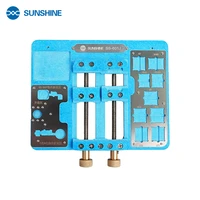 sunshine ss 601j universal fixture platform double bearing stable for iphone pcb mainboard bga repair fixture soldering tool