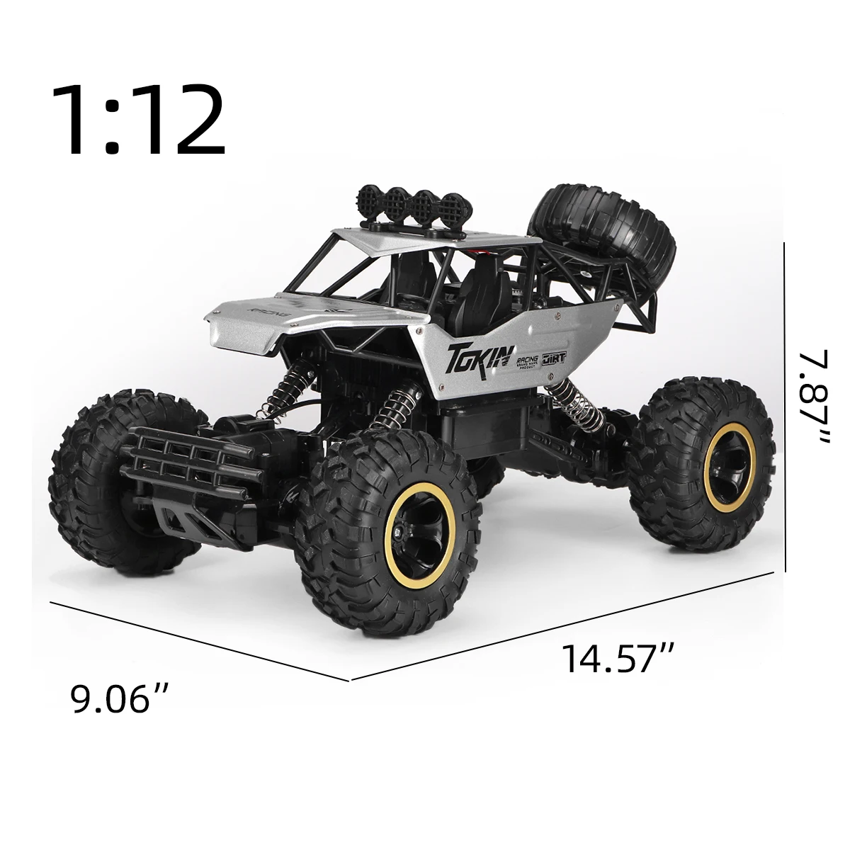 37 см большая обновленная версия 4WD радиоуправляемые автомобили 2 4G радио
