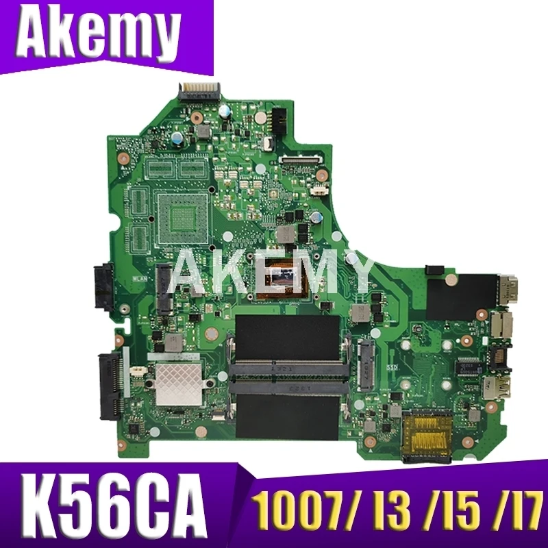 

Akemy K56CM REV 2.0 laptop motherboard For ASUS K56CA K56CM S56C A56CM A56C S550CM K56CB S550CB mainboard 100% work i3 i5 i7 CPU