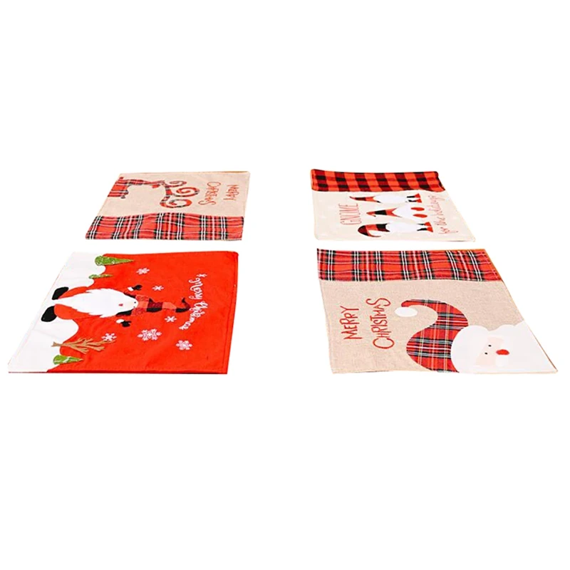 

Christmas Table Decorations Placemat Merry Christmas Decorations For Home New Year Navidad Xmas Natale Kerst Noel
