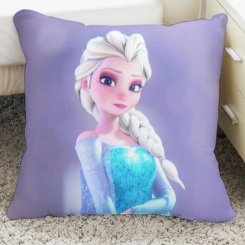 Декоративные наволочки Disney frozen2 для девочек Эльза Анна мультяшный чехол подушки 1