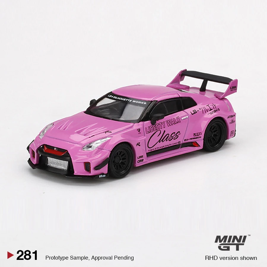 

MINI GT 1/64 Model Car Nissan LB-Silhouette WORKS GT 35GT-RR Ver.1 Class Alloy Die-cast Vehicel - RHD