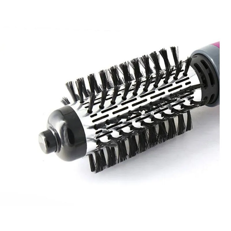 Электрический горячий воздух кисть удар фен укладка прямая расческа для волос