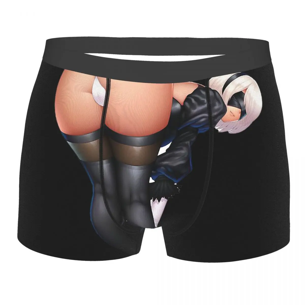 

Automata 2B NieR Underpants Cotton Panties Man Underwear Sexy Shorts Boxer Briefs