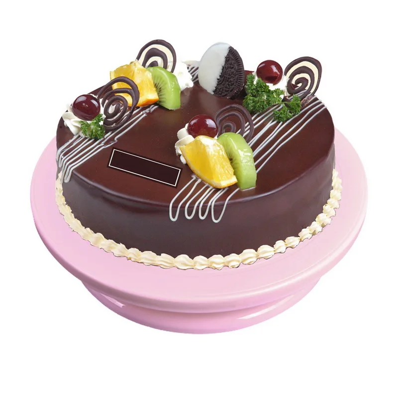 Пластик торт поворотный стол вращающийся против скольжения круглый подставка