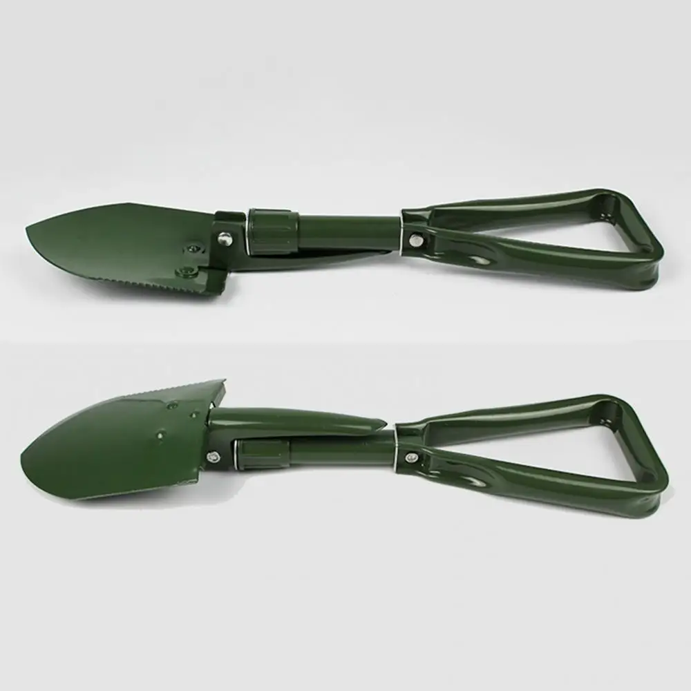 

Garden Camping Alloy Steel Entrenching Shovel Tri-fold Handle Multifunction Tool