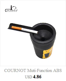 COURNOT мультифункциональная ABS пластиковая пепельница для тушения сигарет, чашка для сигарет, автомобильное ведро для задницы, пепельница для дыма, подставка, ведра