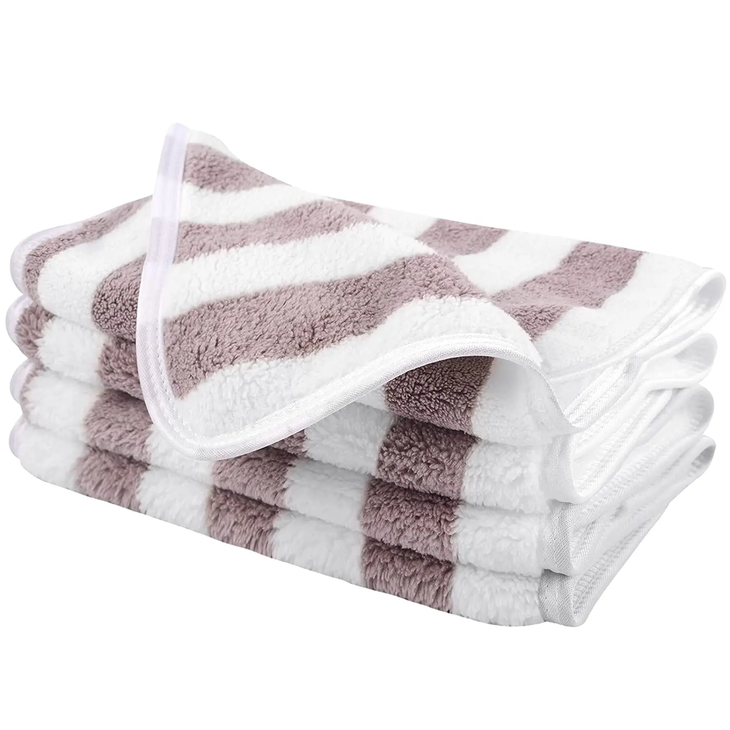 Ultra Soft Face Washcloth 8inchx16inch 4 Pack