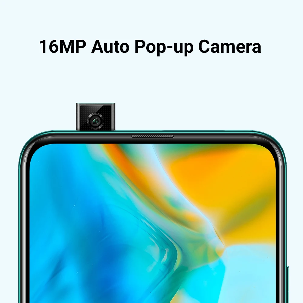 Huawei Y9 Prime глобальная версия 4 Гб 128 ГБ 16 МП Автоматическая всплывающая камера Тройная камера полный вид дисплей 4000 мАч