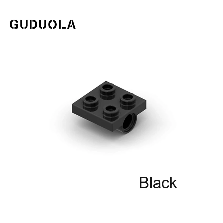 Guduola Special Plate 2x2 with Hole without Underneath Cross Support 2444 Bearing Block Build MOC Parts 50pcs/lot | Игрушки и хобби