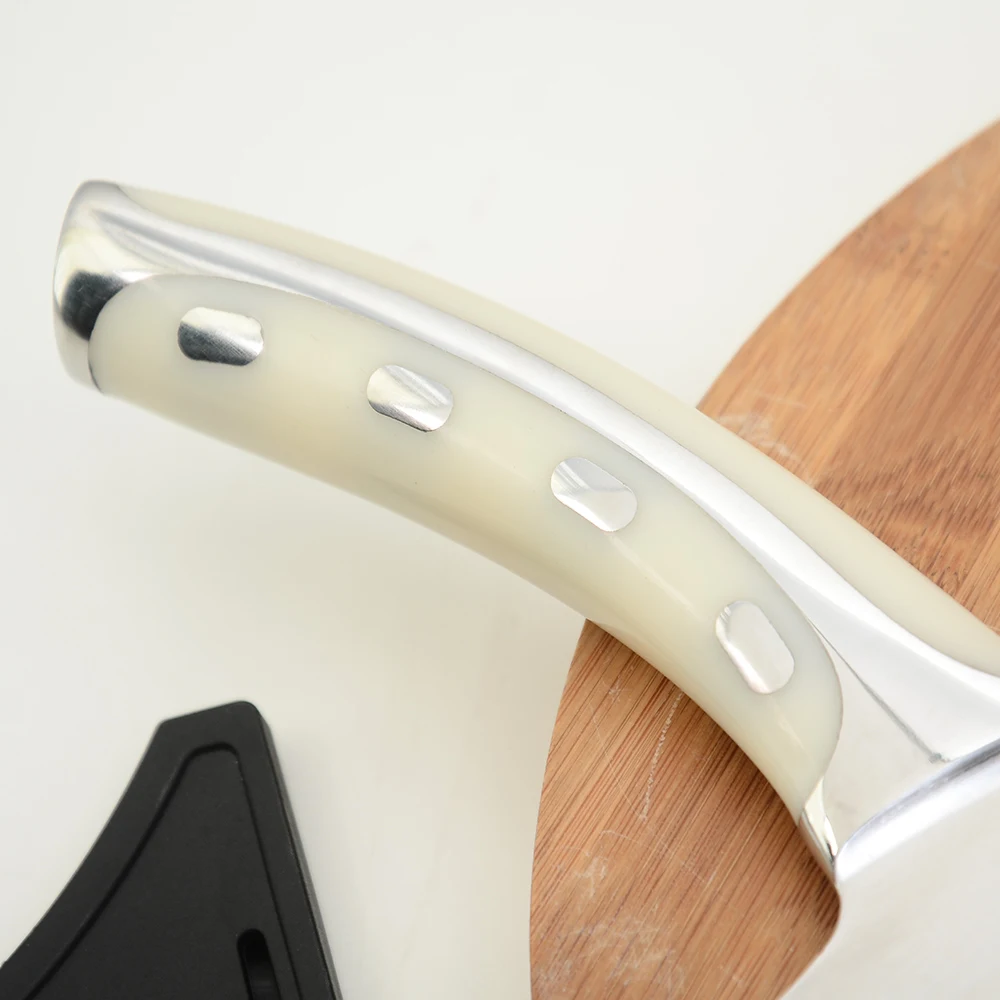 SOWOLL ручной работы Мясник шеф-повара кухонные ножи полный тан кованые