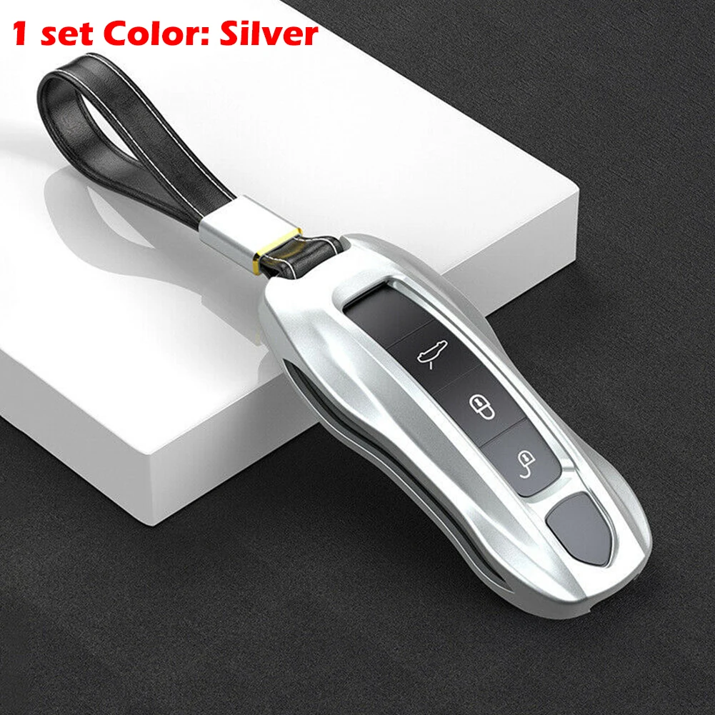 Алюминиевый дистанционный смарт чехол для ключей Porsche Cayenne Panamera алюминиевый