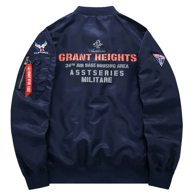 2020 Весенняя Новинка Мужская куртка бомбер на молнии мужская повседневная