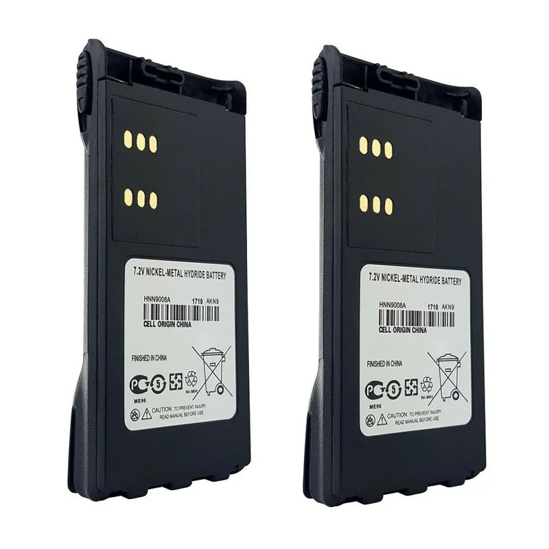2 шт. HNN9008 HNN9009 1800 мА/ч никель металл гидридный аккумулятор для Motorola HT750 HT1250 HT1550 GP680