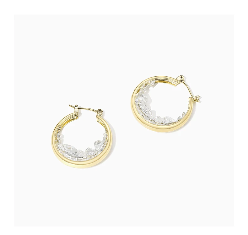 

European and American high sense light luxury retro temperament Earrings