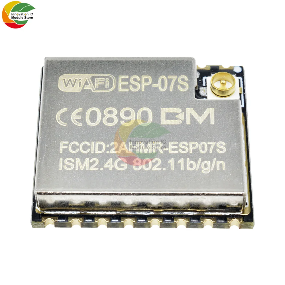 ESP8266 ESP-07S Wireless Module Serial Port to Transceiver Development Board 2.4GHz WIFI Antenna IPEX Interface Arduino | Электронные