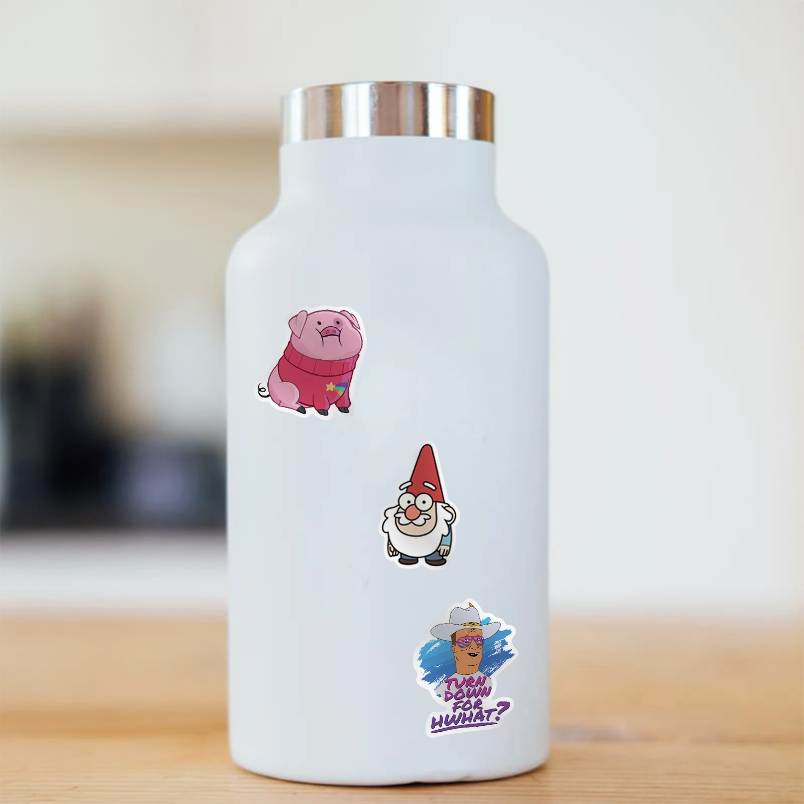Unids/set de 10/50/100 unids/set de patineta cl&aacute;sica de los 90, pegatinas de equipaje para ordenador port&aacute;til y tel&eacute;fono, grafiti de dibujos animados, a prueba de agua-3