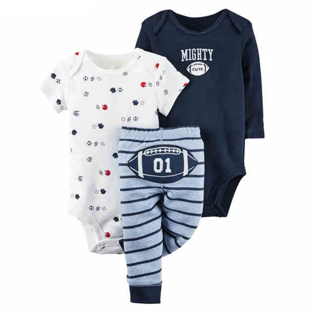 Детские костюмы, комплекты Bebes, комплекты одежды, набор для новорожденных с героями мультфильмов, хлопок, одежда для мальчиков, летняя одежда для маленьких мальчиков, 3 предмета - Цвет: 17