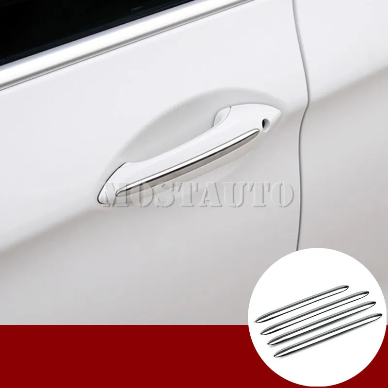 4 шт. накладки на дверные ручки для BMW 7 серий F01 F02 2009 2015|Лепнина интерьера| |
