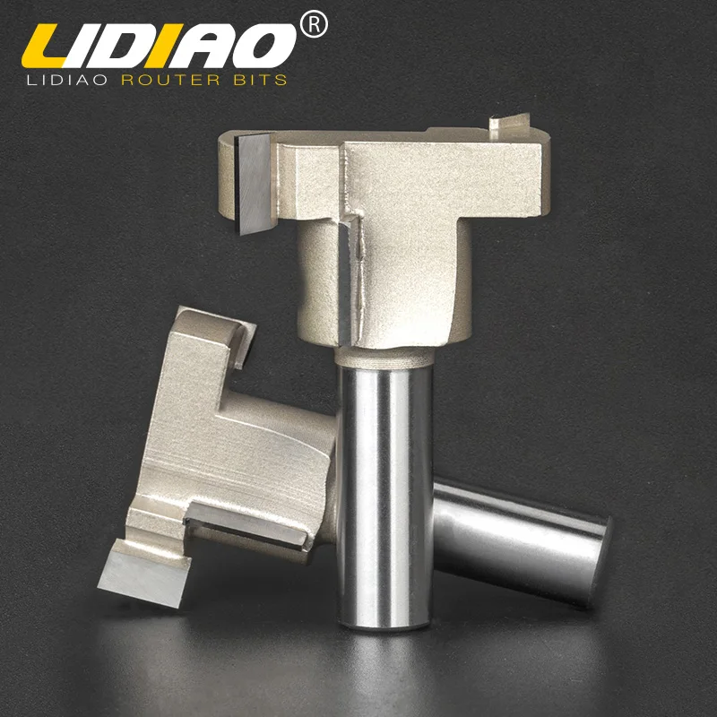 LIDIAO 1 шт. 1/2 &quotхвостовик Т-образный деревообрабатывающий кромкорезец фрезы