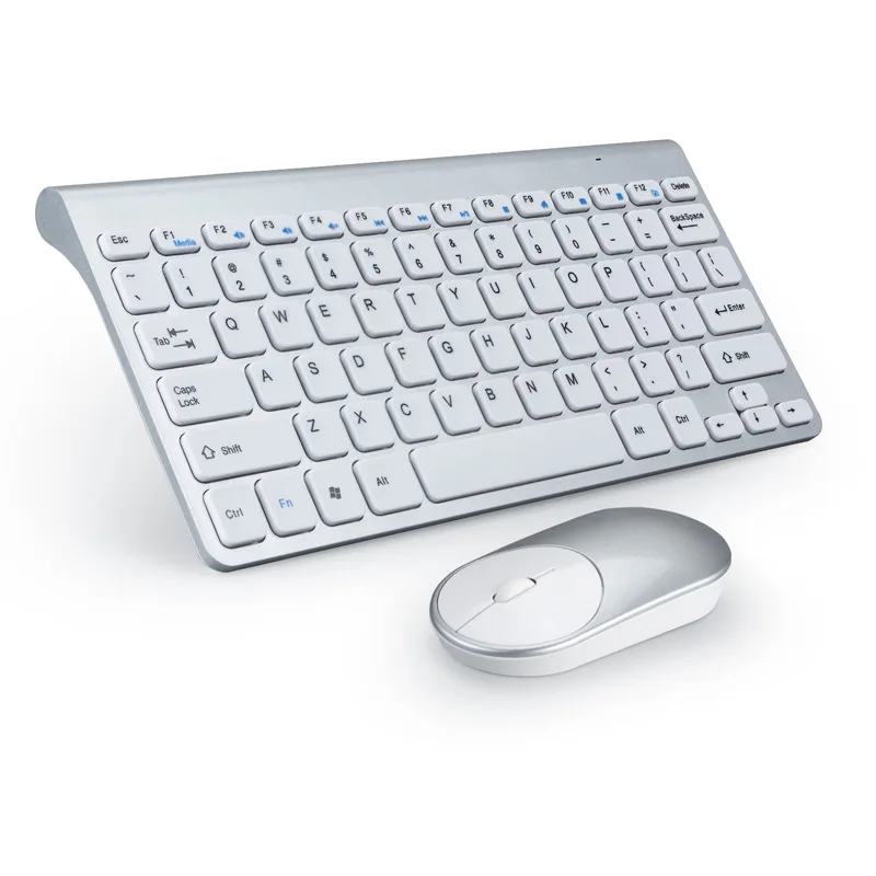 Беспроводная мини-клавиатура 2 4 ГГц комбинированная портативная эргономичная