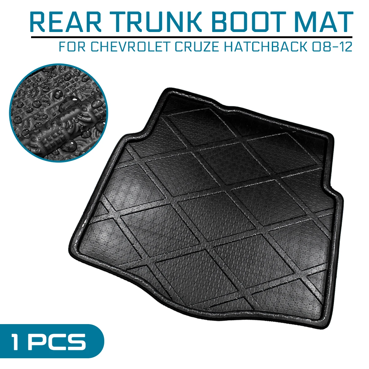 

Car Floor Mat Carpet Rear Trunk Anti-mud Cover For Chevrolet CRUZE Hatchback 2008 2009 2010 2011 2012