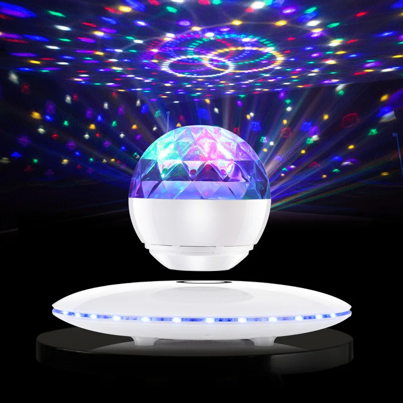 Креативная магнитная левитация bluetooth динамик сценический красочный свет