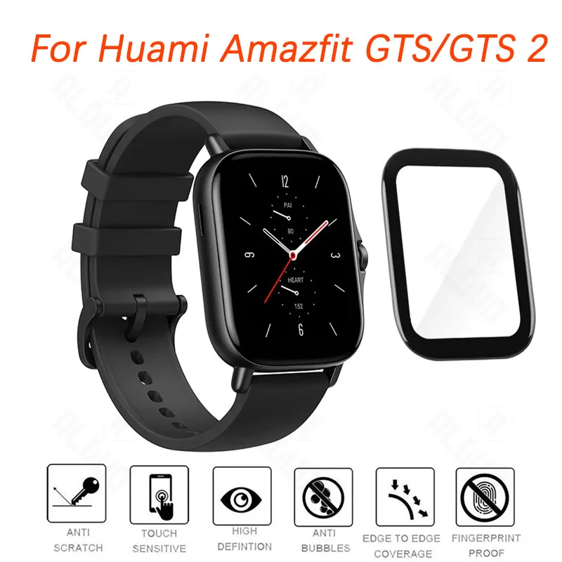 Защитная пленка 3D для Xiaomi Huami Amazfit GTS 3 2 4 mini экрана смарт-часов GTS2 не стекло - купить