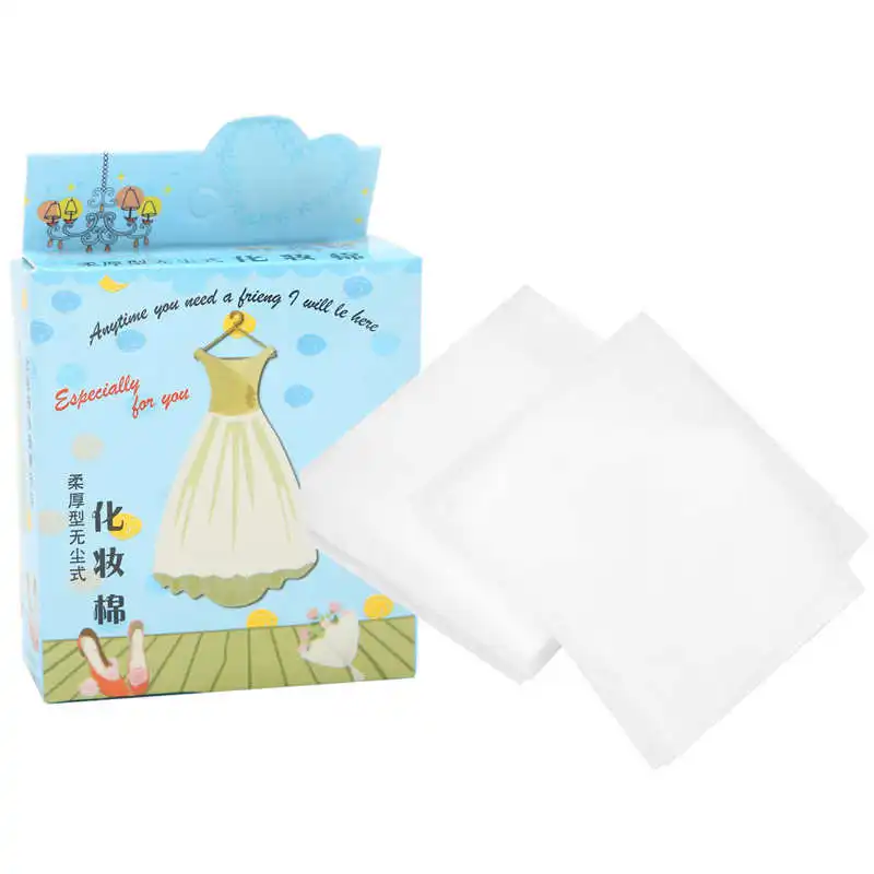 Cosmetic Puff Makeup Makeup Cotton Pads Makeup Removal Nail Polish Cleaning Non‑Woven Disposable Facial Wipes