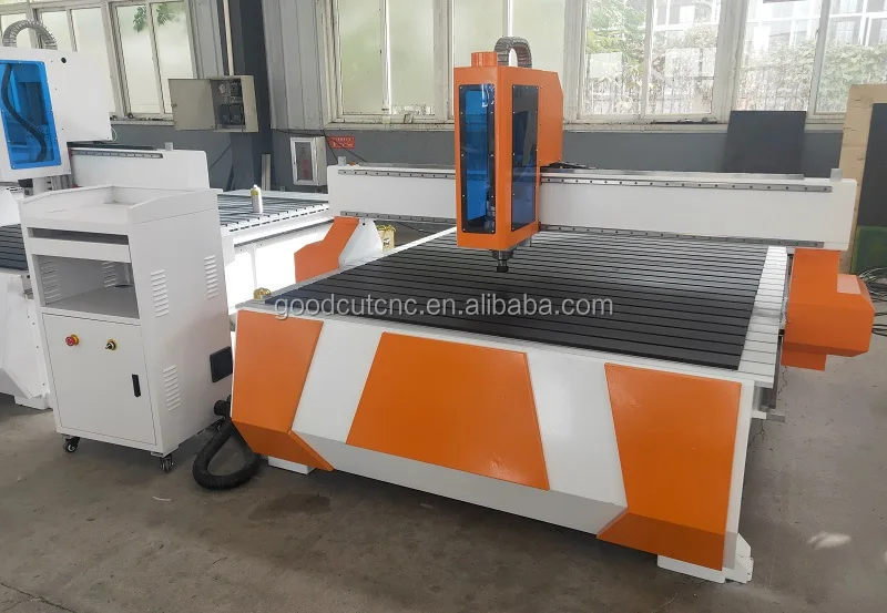 

Goodcut 1325 woodworking cnc router 3d wood carving machine with 5.5 kw spindle