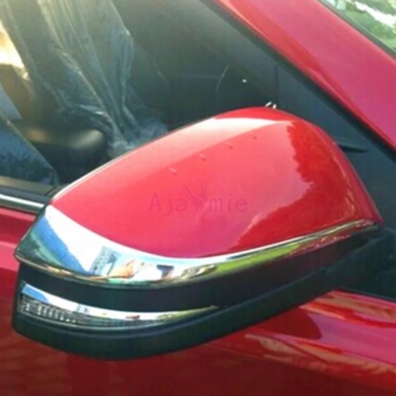 Боковое зеркало обшивки двери заднего вида накладка 2014 2015 2016 2017 2018 хромированный