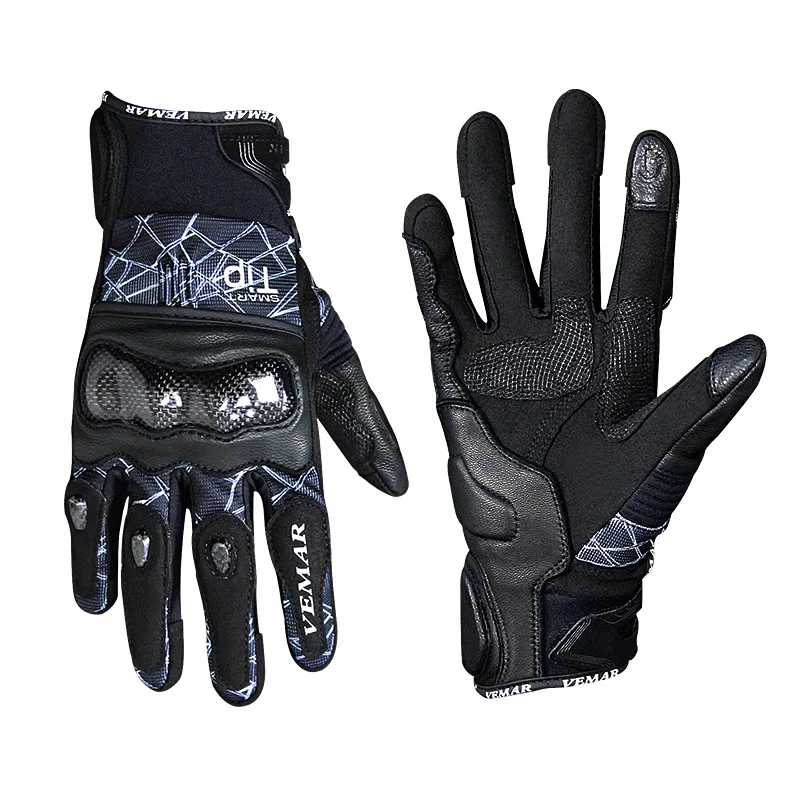 

Motorcycle Gloves Four Seasons Off-road Motorcycle Anti-drop Gloves Riding Full-finger Gloves Racing Anti-drop Rider Equipment