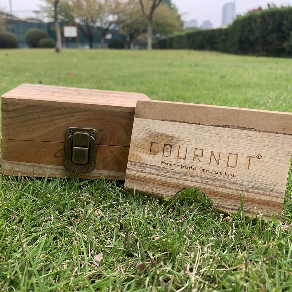 COURNOT натуральные ручной работы деревянные чехол-коробка 63*87*121 мм большой объем