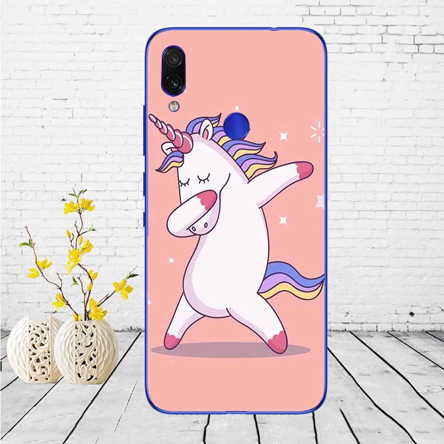 C9 Чехол для Xiaomi Redmi Note 7, силиконовый чехол для Xiaomi Redmi Note 7, задняя крышка, чехол для Redmi Note 7, чехол для телефона - Цвет: C9