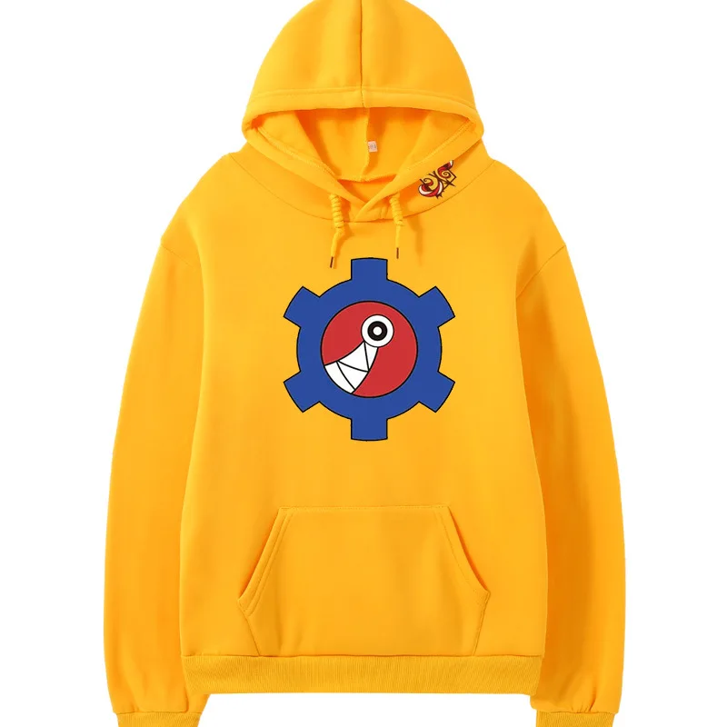 

Reki Kyan Yellow Hoodie SK8 the Infinity Cosplay Costume SK EIGHT Sweater Hooded Coat
