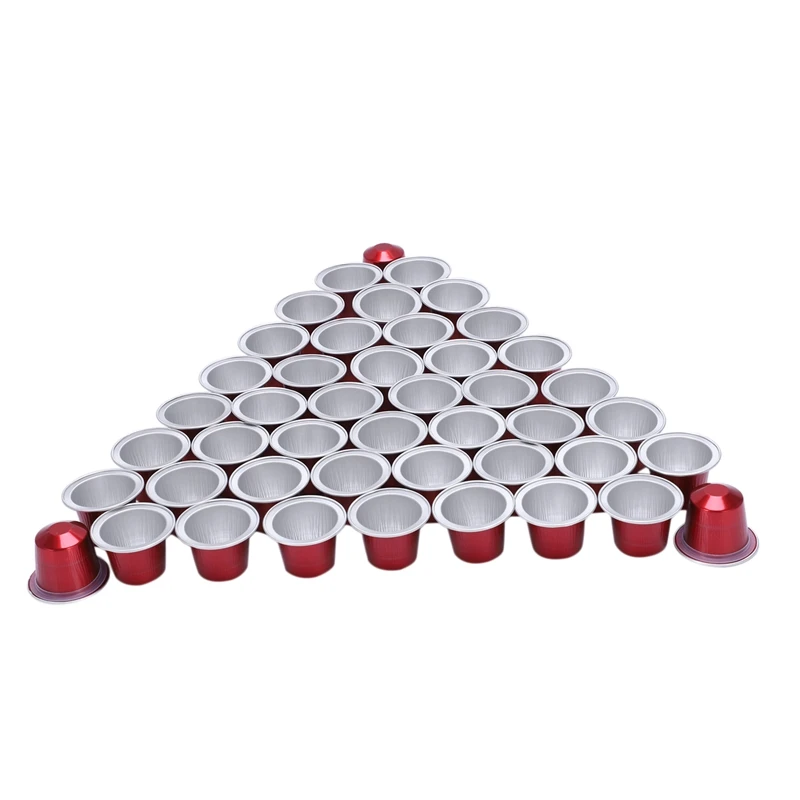 50 комплектов многоразового использования кофе капсула чашки одноразовые для