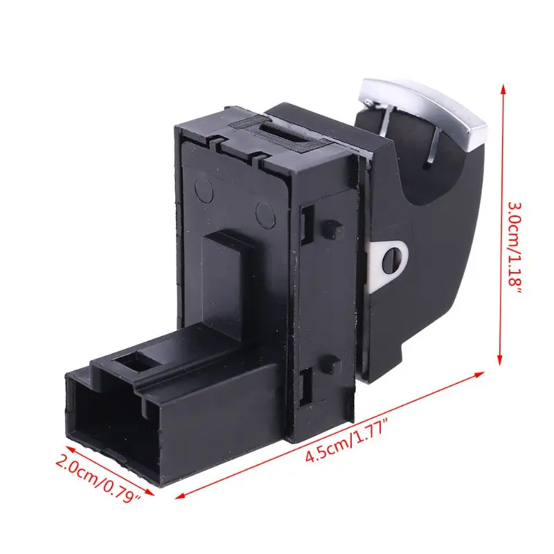 1 шт. новая кнопка переключения двери топливного бака 1KD959833 для Golf Jetta MK5 Rabbit