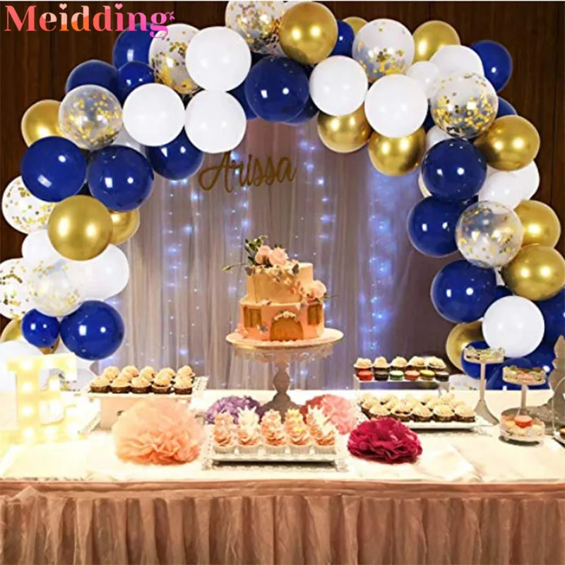 АРКА воздушные шары-гирлянды комплект конфетти Глобус День Рождения украшения