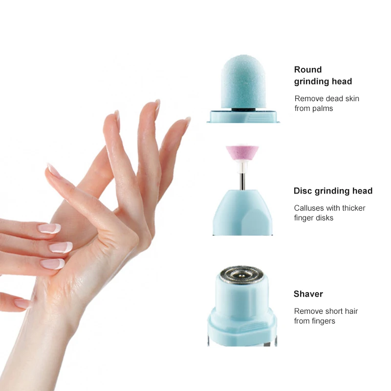 

Portable Electric Nail Drill Polisher with 9-in-1 Set Professional Acrylic Nail Tools Fingernails Toenails Care Device MH88