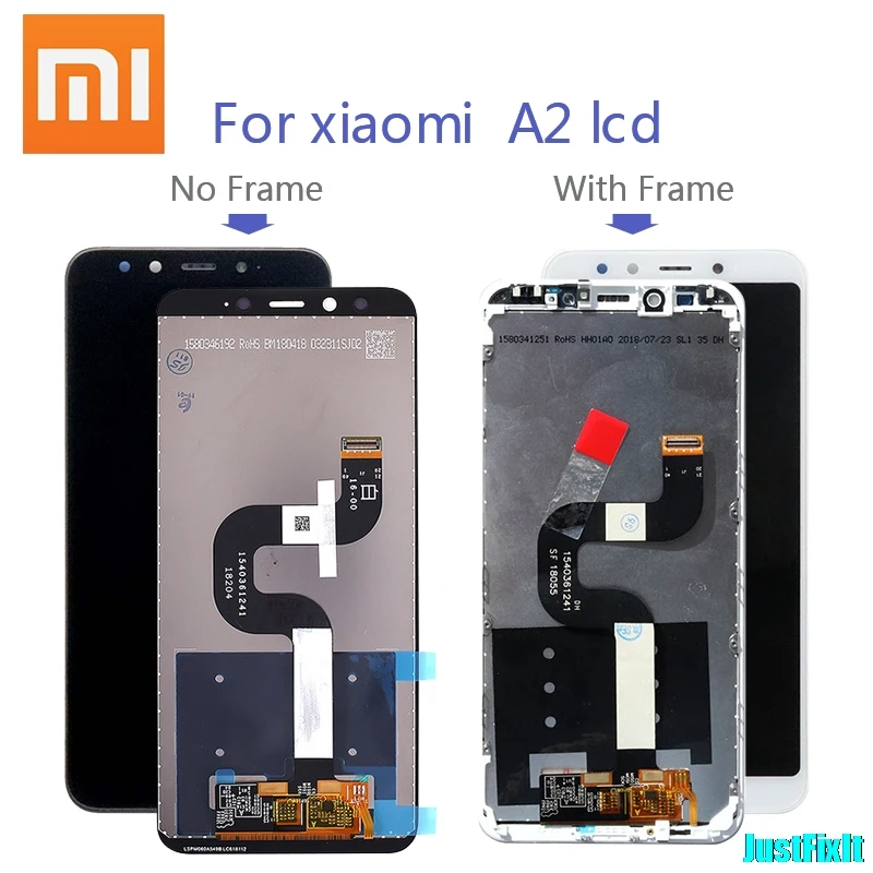 Оригинальный Для xiaomi mi A2/6X2160*1080 рамка кодирующий преобразователь сенсорного